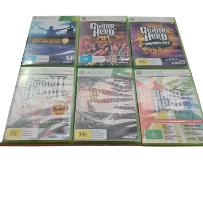 Xbox 360 Games Guitar Hero 