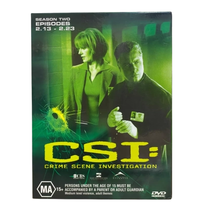CSI Season 2 DVD