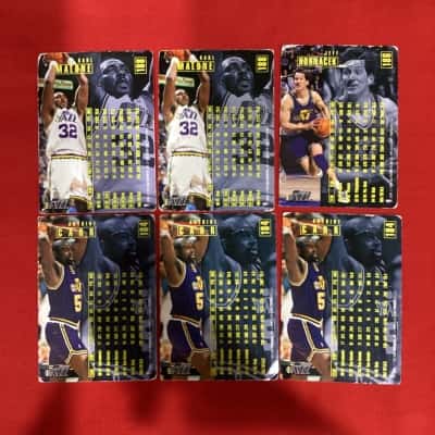 FLEER 1995 - 1996 NBA (Yellow)