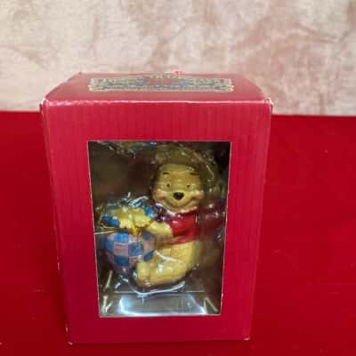 Jim Shore Disney Traditions Winnie The Pooh with Honey Pot Mini Figurine