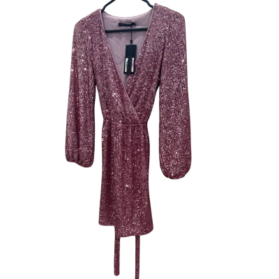 BNWT Portmans Womens  Size 6 Shadow Pink Sequin Dress 