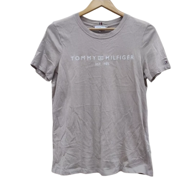 Tommy Hilfiger Mens Size M Short Sleeve T-shirt Beige (12)