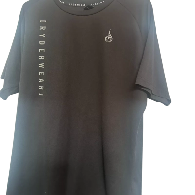 Ryderwear Men's  Size XXL Short Sleeve T-shirt Black  