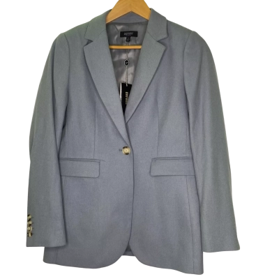 Oxford Womens  Size 10 Blazer Grey 