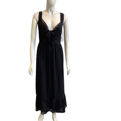 BNWT City Chic Women's  Brand Size S Sleeveless Maxi Dress Black 