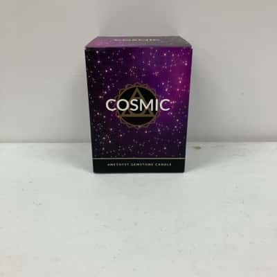 Cosmic Amethyst Gemstone Candle NEW