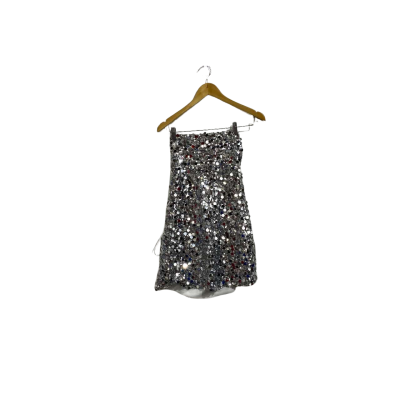 Valleygirl Womens  Size M Sleeveless Dress  Silver 