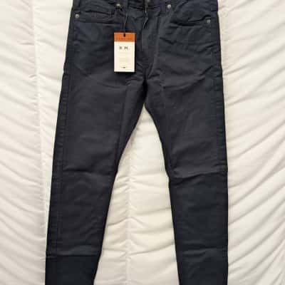 R.M. Williams Mens Dark Indigo Regular Fit Jeans (New) - Size W30 L32