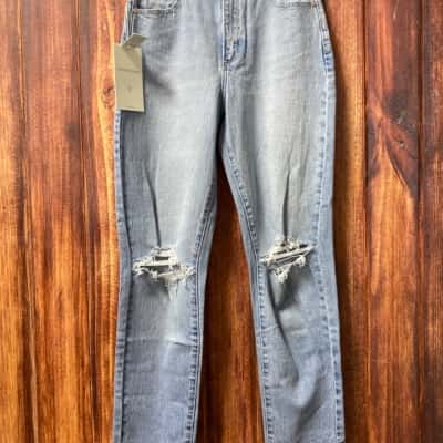 Abrand  Size 9 Distressed Jeans new 