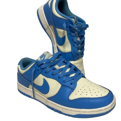 Nike Dunk Low Retro Mens  Size 9 Blue / Off White 