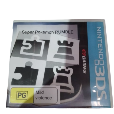 Super Pokemon Rumble 3DS Game Cartridge (2015)