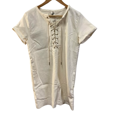 BNWT Don’t Tell Amanda White Denim Dress Size S