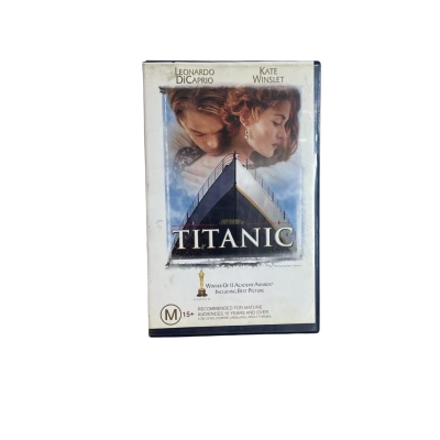Titanic VHS Movie Video Cassette Tape