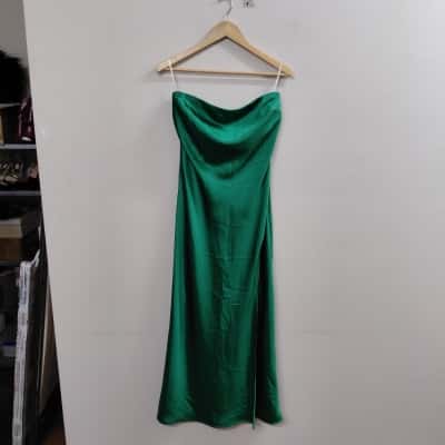 Lulu & Rose Emerald Celine Strapless Maxi Dress Size M BNWT