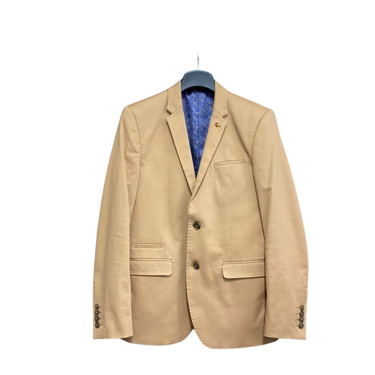 Politix Men’s Modern Fit New Tan Jacket Size M(s)