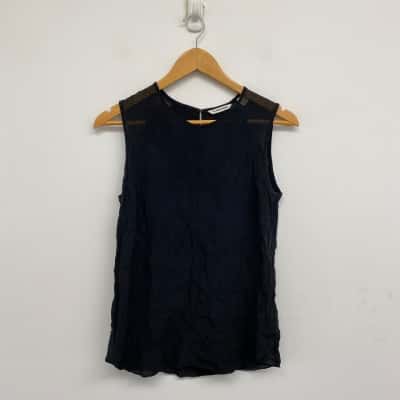 Country Road Black Sleeveless Tank Top  Size XS