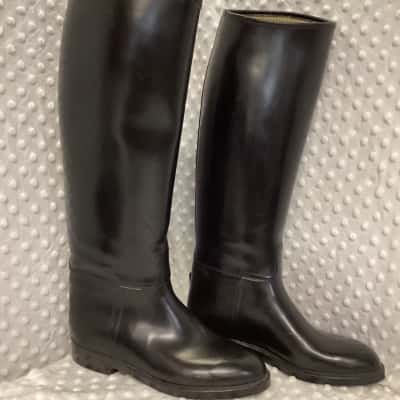  Women's Aigle Riding Boots - Size 39, Black  