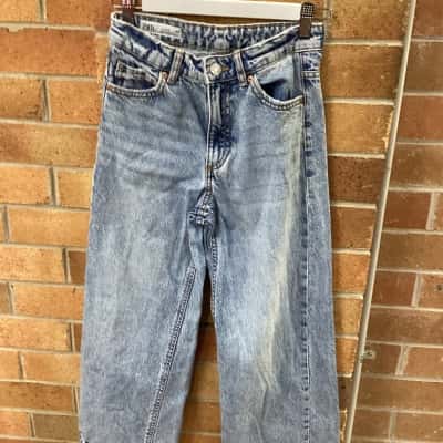 Zara Womens  Size 11 / 12 Wide Leg Jeans 