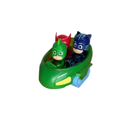 PJ Masks Gekko Mobile with Catboy Owlette and Gekko Figures