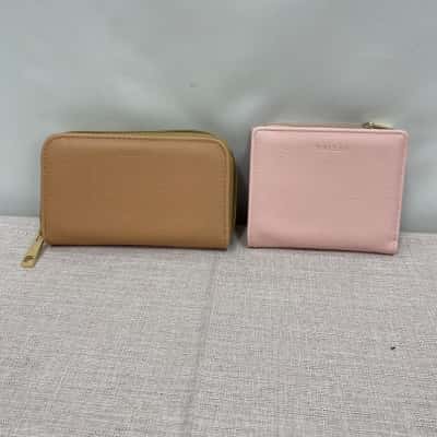 Kaiser Women's Wallets 2 Pieces Brown / Pink  