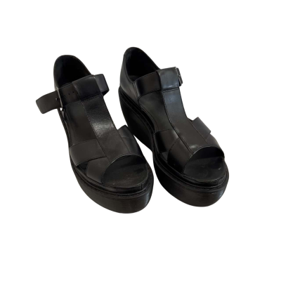 Dr Martens Womens Black Platforms 