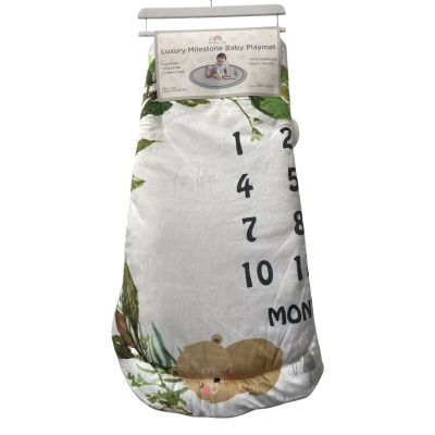 Manhattan Baby - Luxury Milestone Baby Playmat - 35" x  35"