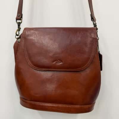 Genuine Brown Leather Bag 
