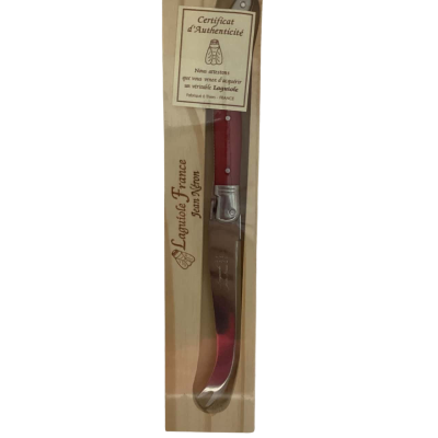 BNWT Laguiole France Jean Neron Cheese Knife with Certificate of Authentication (CUBES)