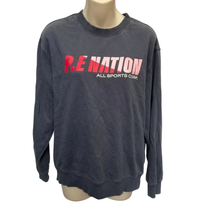 P.E Nation Womens Size S Blue Jumper  