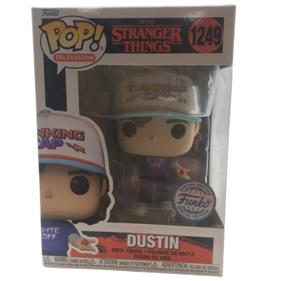 Funko Pop # 1249 Stranger Things Dustin      CAB