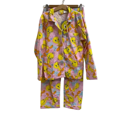 BNWT  Kids  Size 10 Tweety Pie Pyjamas Pink  