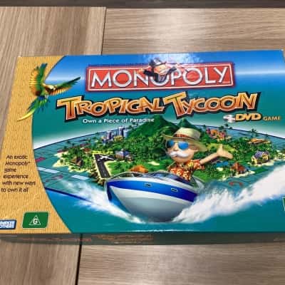Monopoly Tropical Tycoon DVD Game