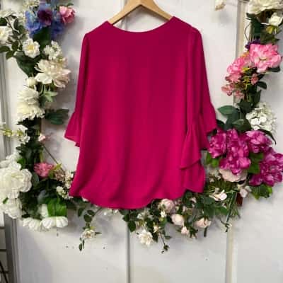 Joseph Ribkoff Womens  Size 10 Blouse Pink  