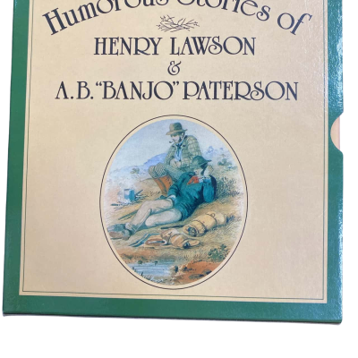 Humorous stories of Henry Lawson & Banjo Patterson. Set of 2 books
