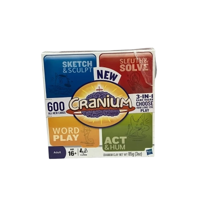 Cranium - New w/  3-in-1 Game Board