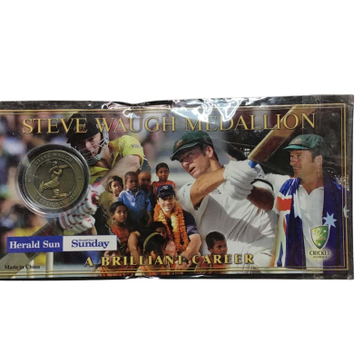Steve Waugh Medallion 