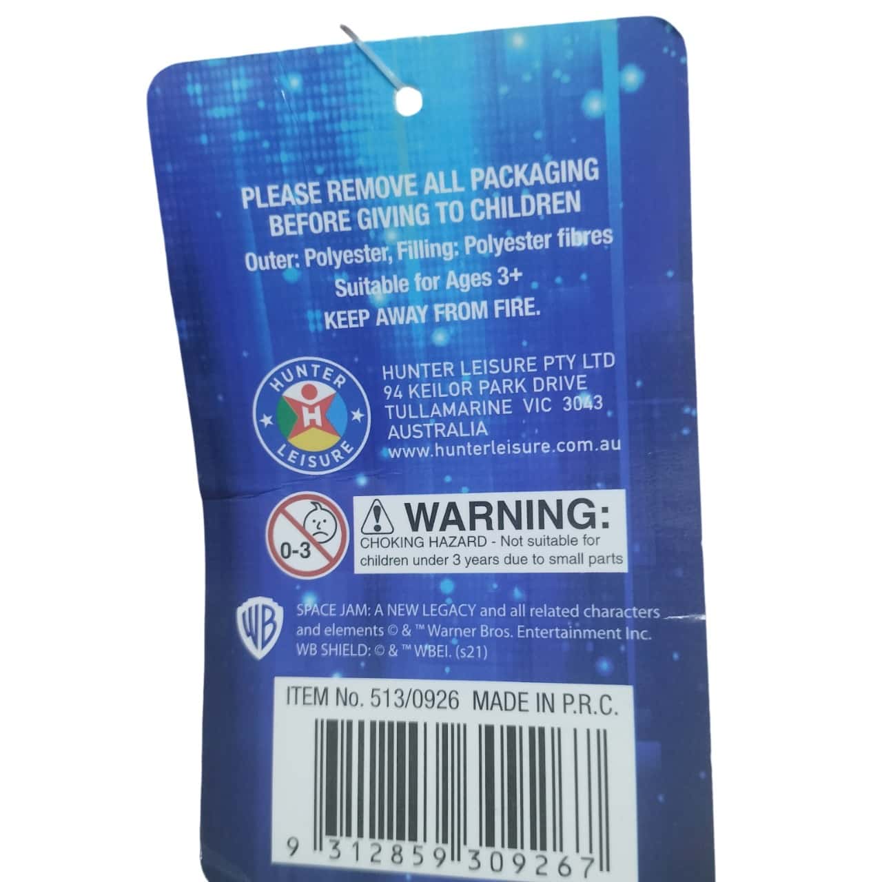 Space Jam Tune Squad Plush WB New