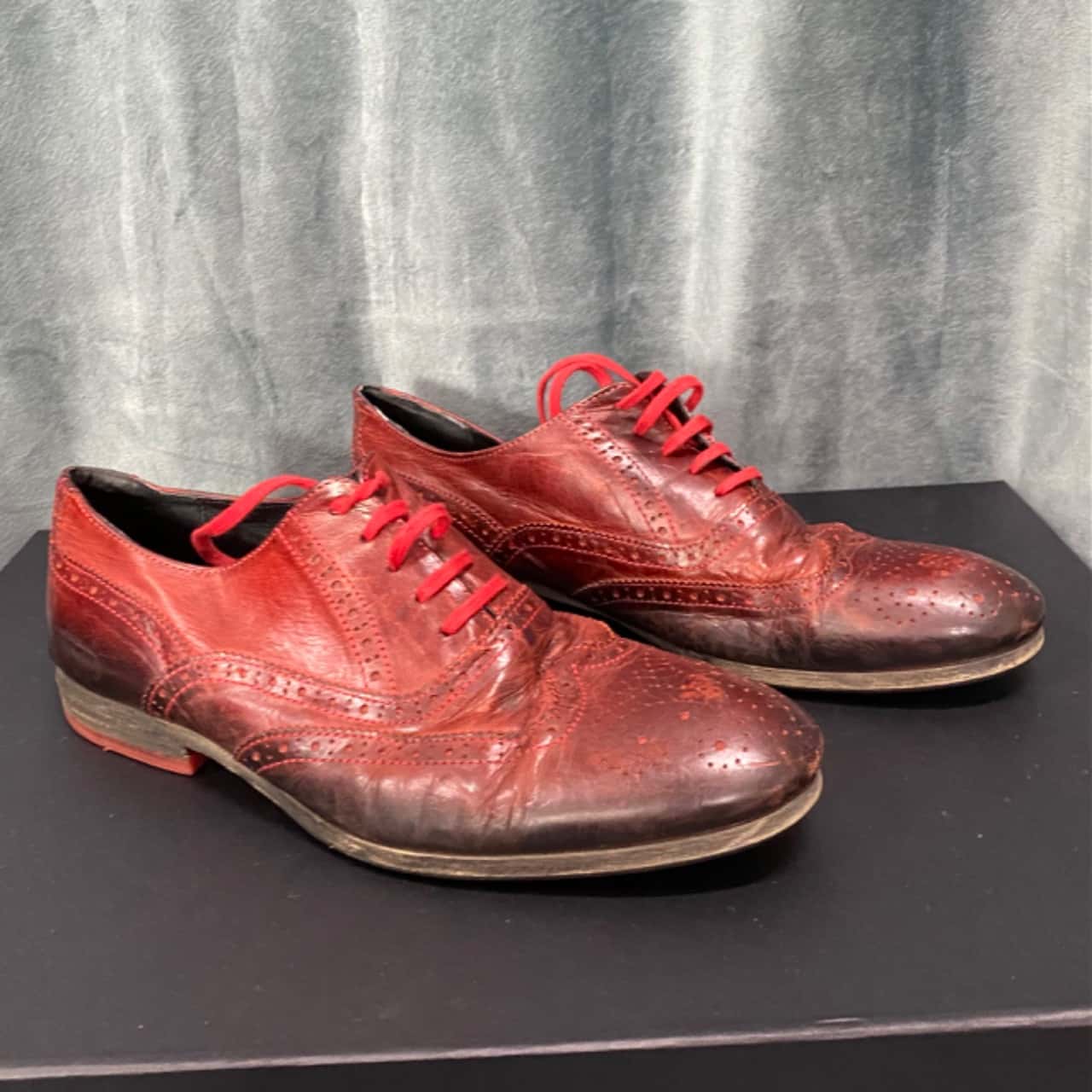 Steve Madden Men’s Dress Shoes Size 8 Burgundy(s)