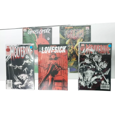5pcs Comics Bundle Lot