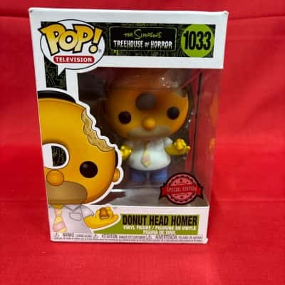 Funk Pop 1033 The Simpsons Tree of House Horror Series Donut Head Homer