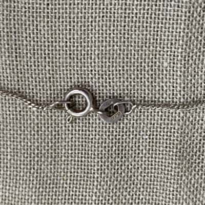  Womens 925 Silver Marcasite Studded Heart Necklace 