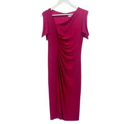 Anthea Crawford Magenta Cocktail Dress Size 10