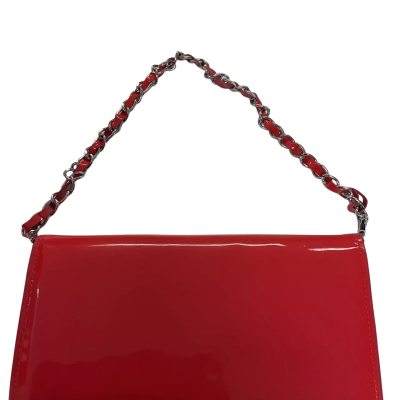  Kelly Brown Clutch Red 