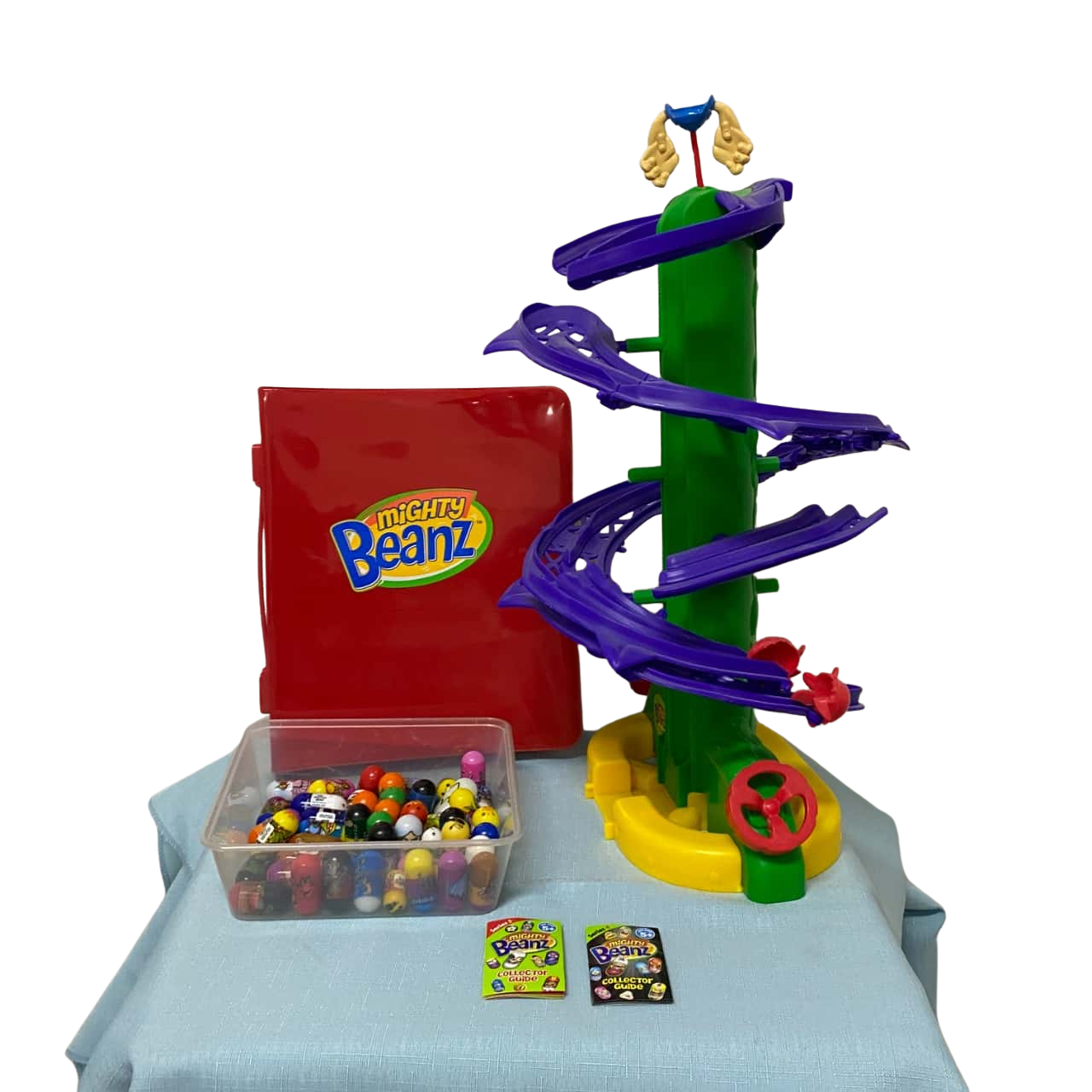 Mighty Beans - 2 Cases and Spares and Race Track(s)