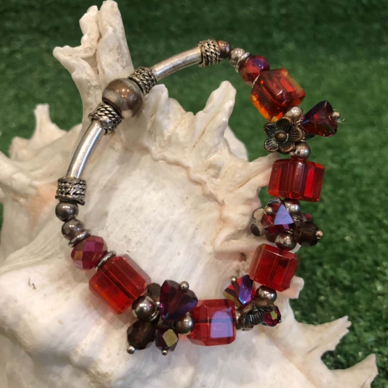 Rosie Fox Garnet Gemstone Belle Bracelet main image 1
