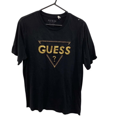 Guess Mens  Size L Black  