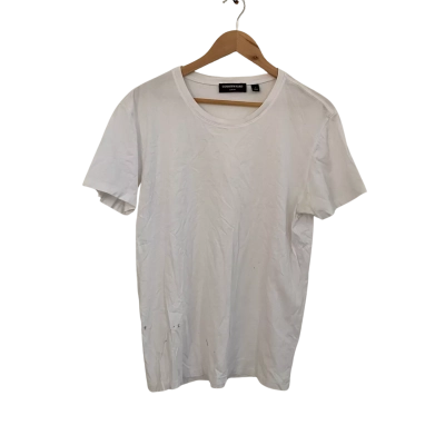 Country Road Mens  Size L Short Sleeve Shirt White 