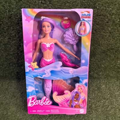 Barbie Mermaid Doll with Colour Change Features (New)