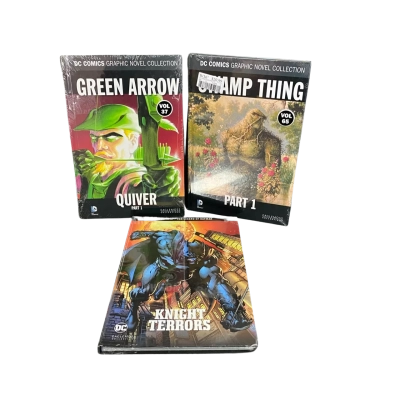 Eaglemoss DC Comics Hardcover Books (Sealed) x 3 Bundle 