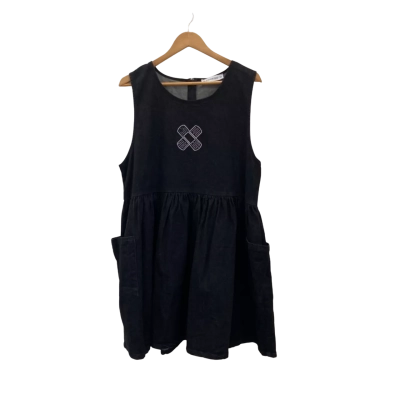 Black Friday Womens  Size 16 Pinafore Black  Denim